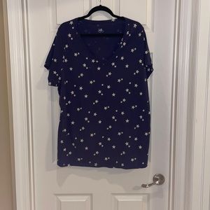 Belle Beach Printed  Tee